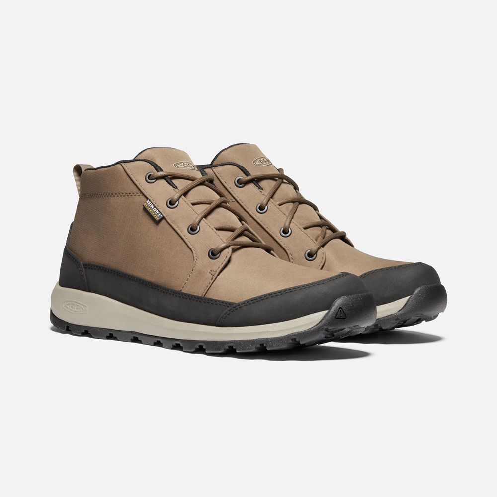 Keen Chukka Kängor Herr Khaki - Glieser Nylon Waterproof - 784362FLN